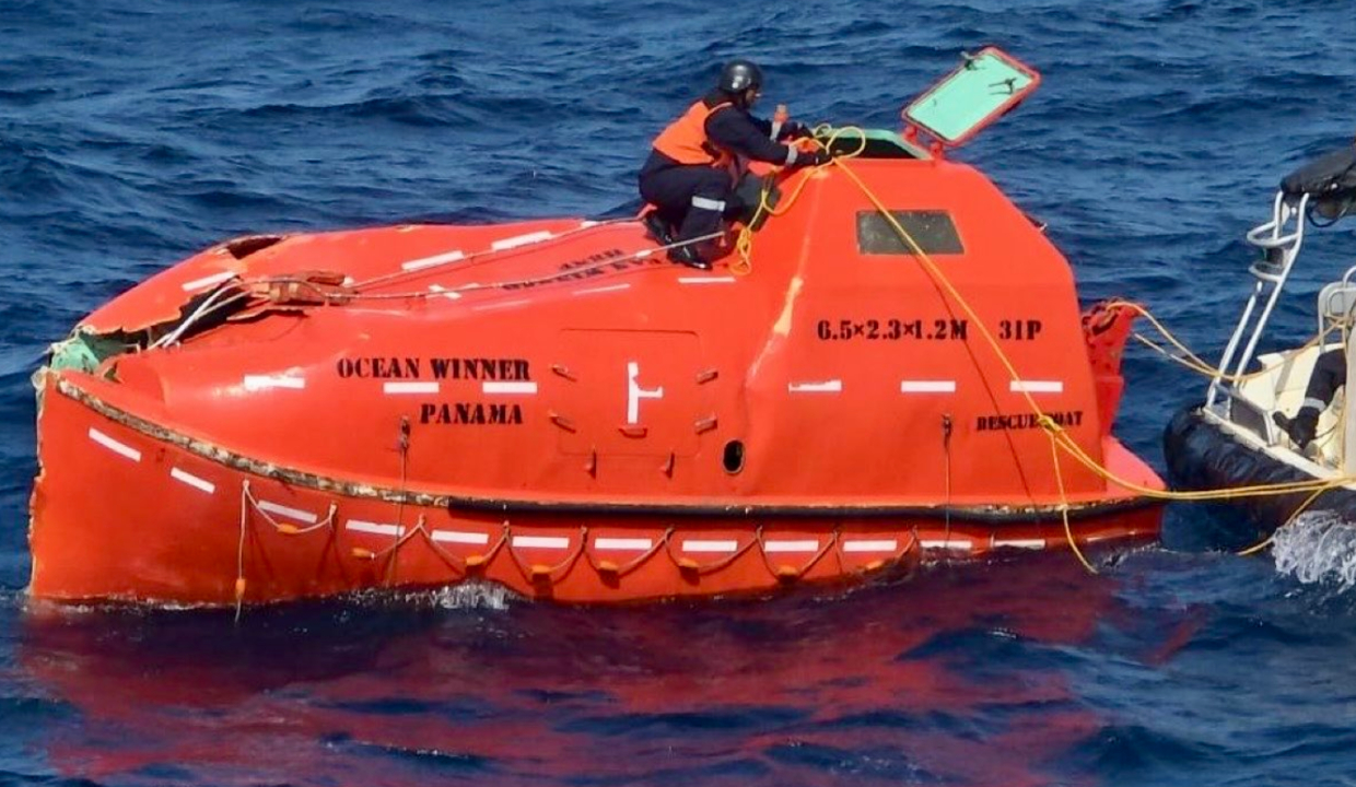Odisha ship sinking : Coast Guard finds empty lifeboat, 22 sailors remain missing