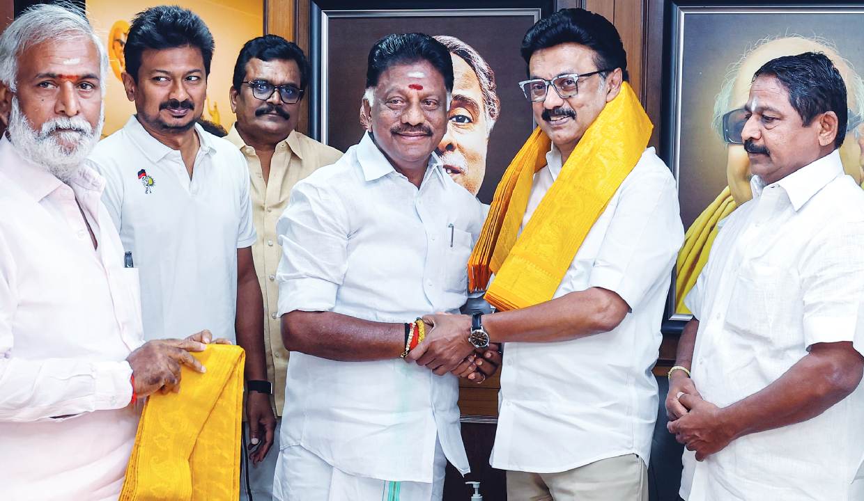 Once Jayalalithaa’s trusted lieutenant, OPS joins DMK