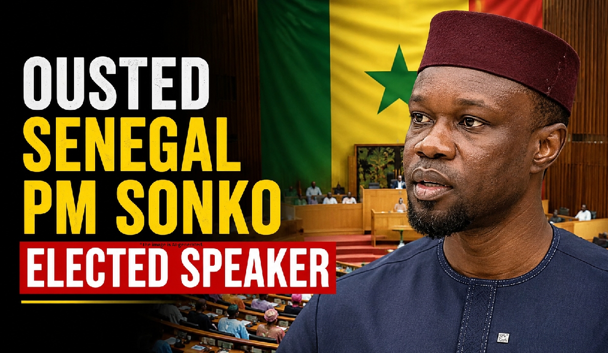 Ousted Senegal PM Sonko elected speaker