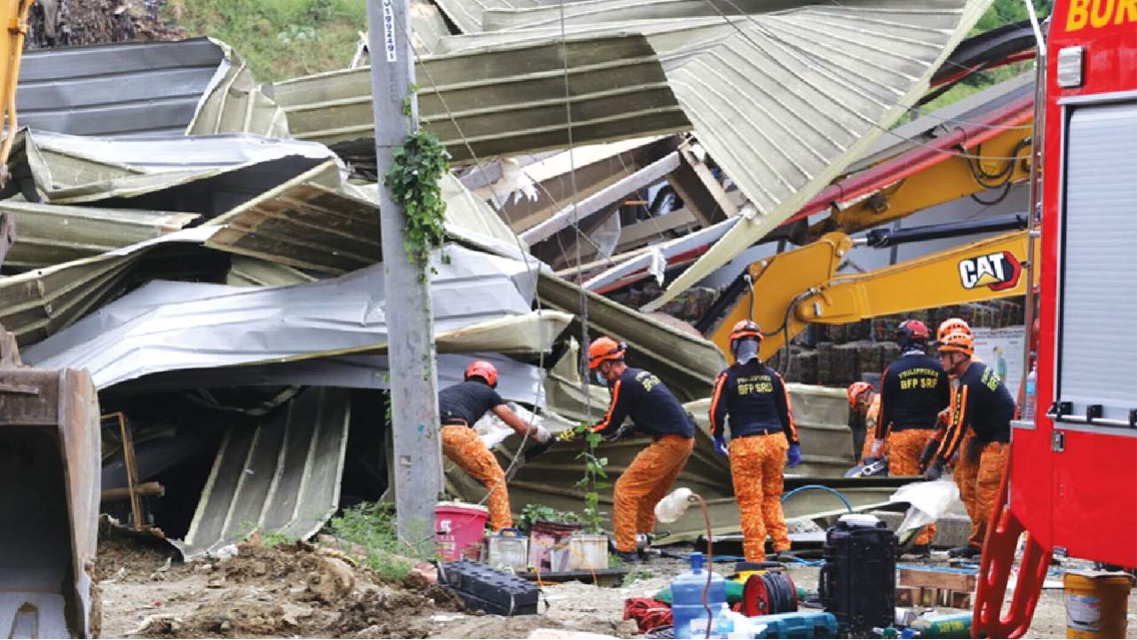 Philippines landfill collapse: One dead, 38 missing amid ongoing rescue efforts