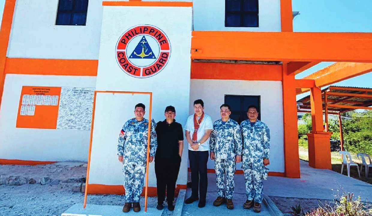 Philippines opens base in disputed South China Sea