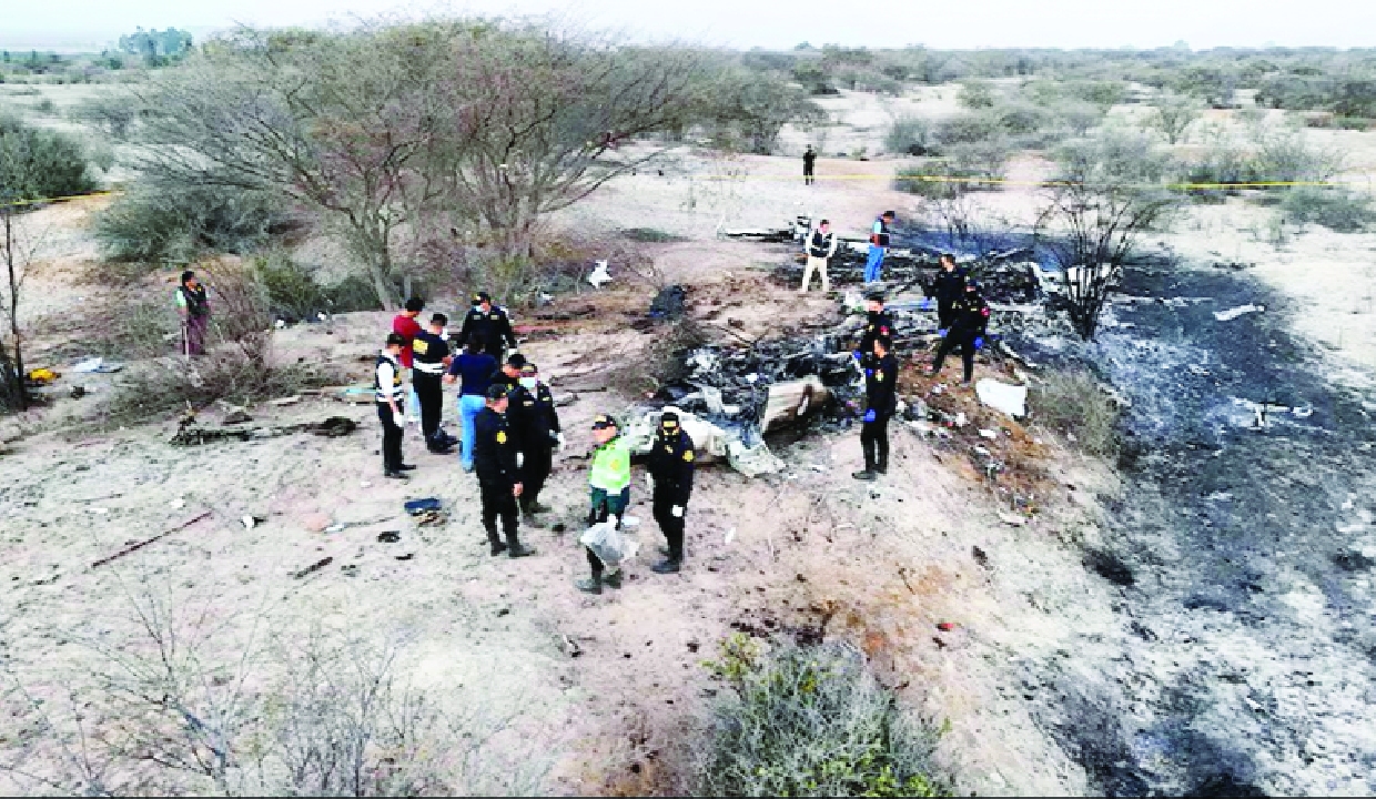 Plane crash in Peru kills 13 people