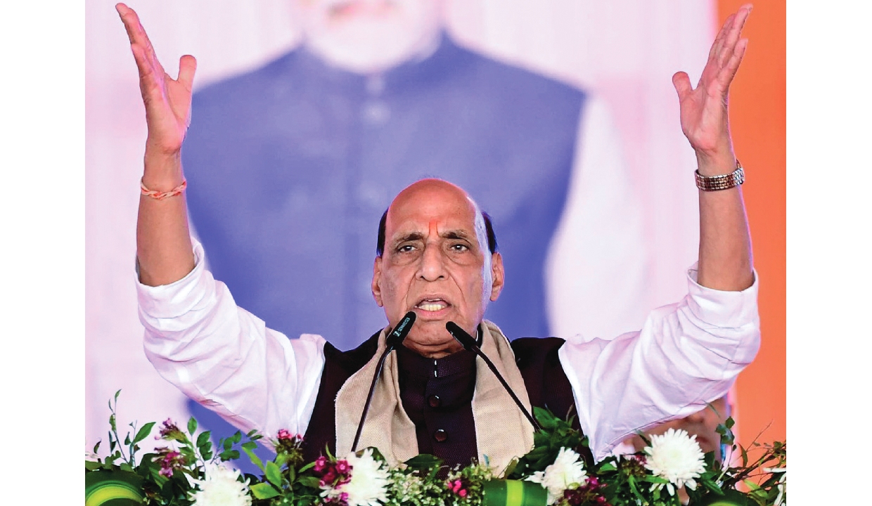PM’s competence, foresight protected India from global crisis: Rajnath