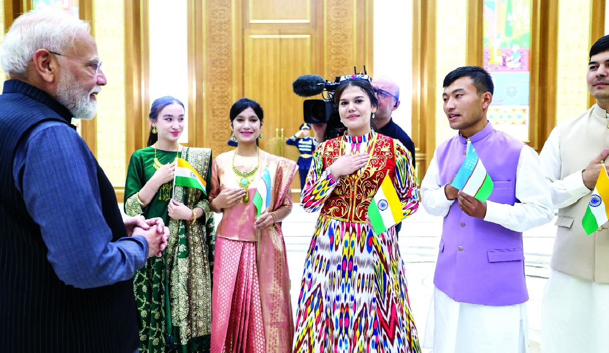 PM Modi begins visit to Uzbekistan and Kyrgyzstan, eyes deeper ties