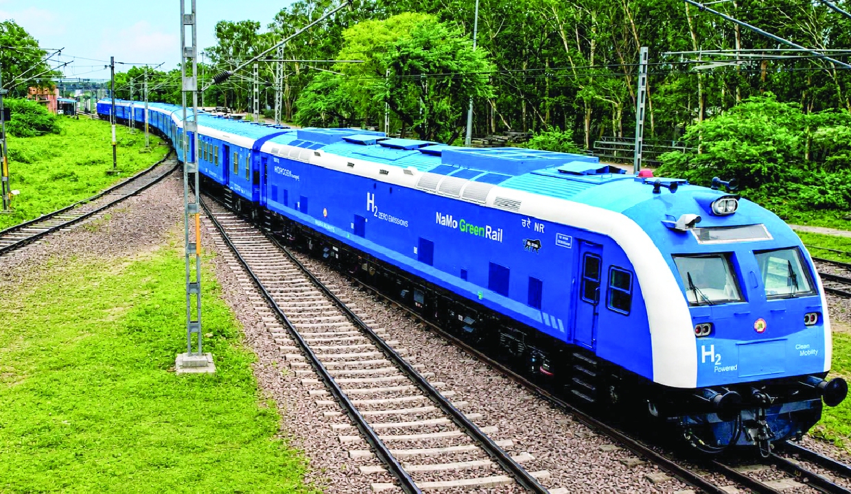 PM Modi to flag off India’s first hydrogen-powered train from Jind