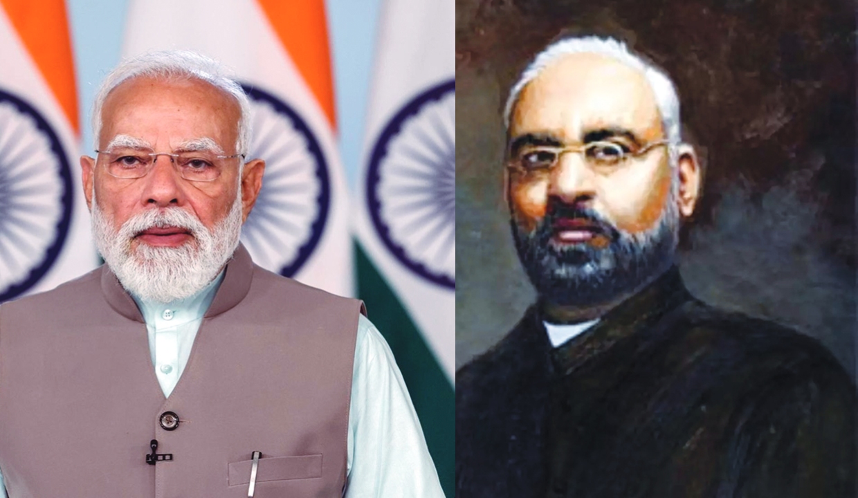 PM Pays Tribute to Freedom Fighter Shyamji Krishna Varma