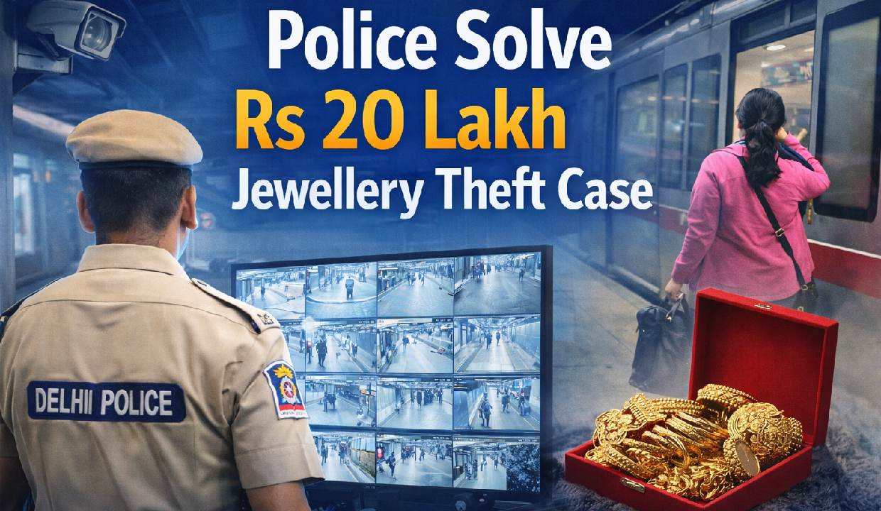 Police solve Rs 20 lakh jewellery theft case