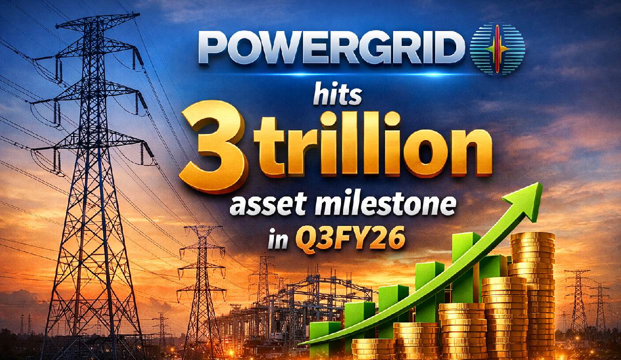 POWERGRID hits 3 trillion asset milestone in Q3FY26