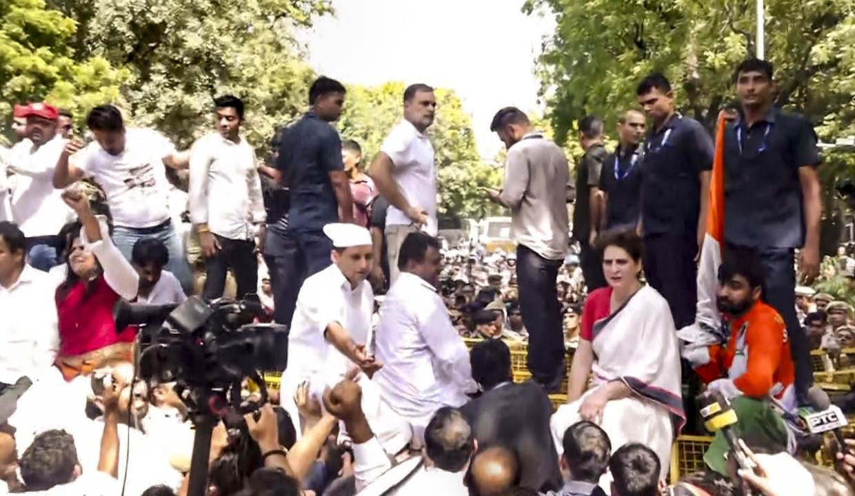 Rahul fighting SIR, 'diabolical duo' busy filing FIR: Cong