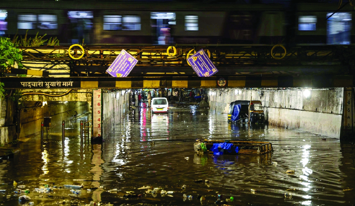Rains lash parts of Mumbai