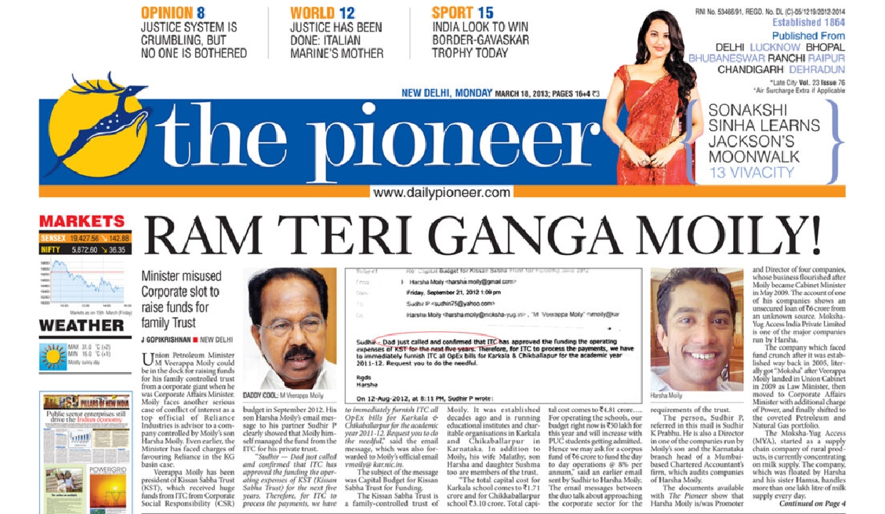 RAM TERI GANGA MOILY!