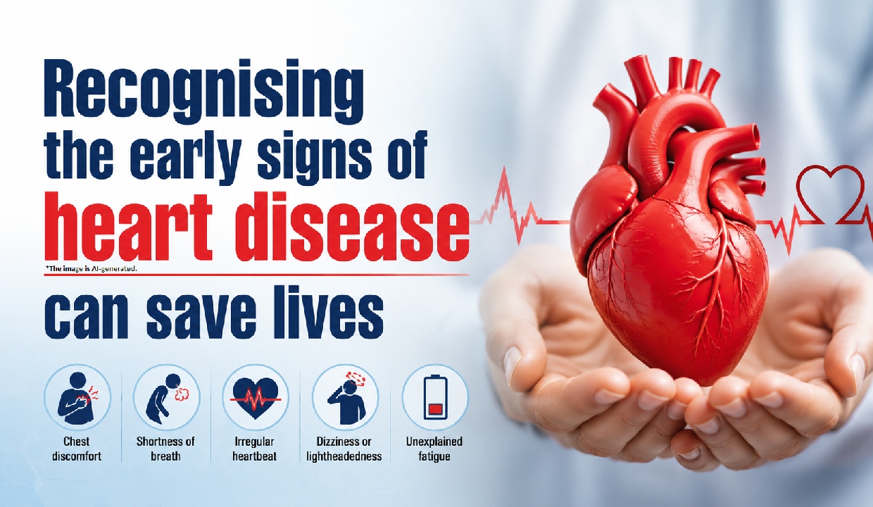 Recognising the early signs of heart disease can save lives