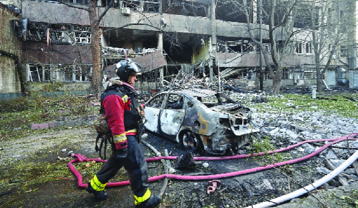 Russian drone strike in Ukraine kills 3