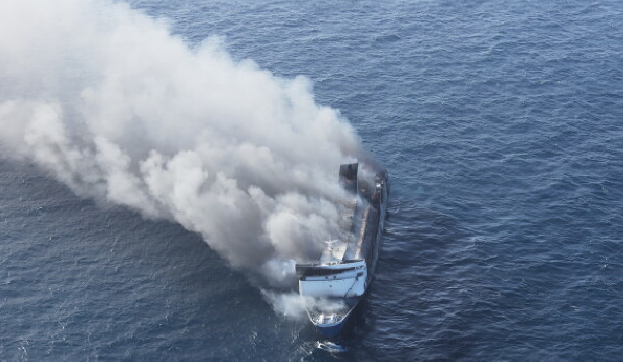 Search continues for missing after Indonesia ferry fire kills 5