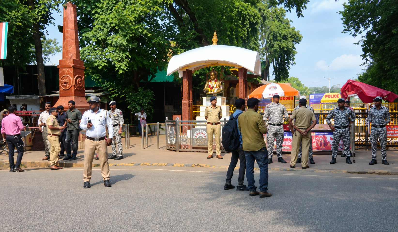 Security tightened at Shivaji Park ahead of CJP protest against CEC