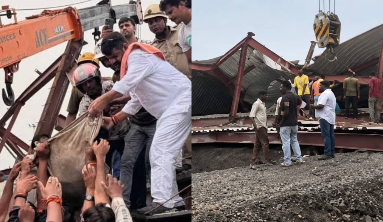 Several feared trapped after warehouse shed collapses in Kolkata’s Taratala