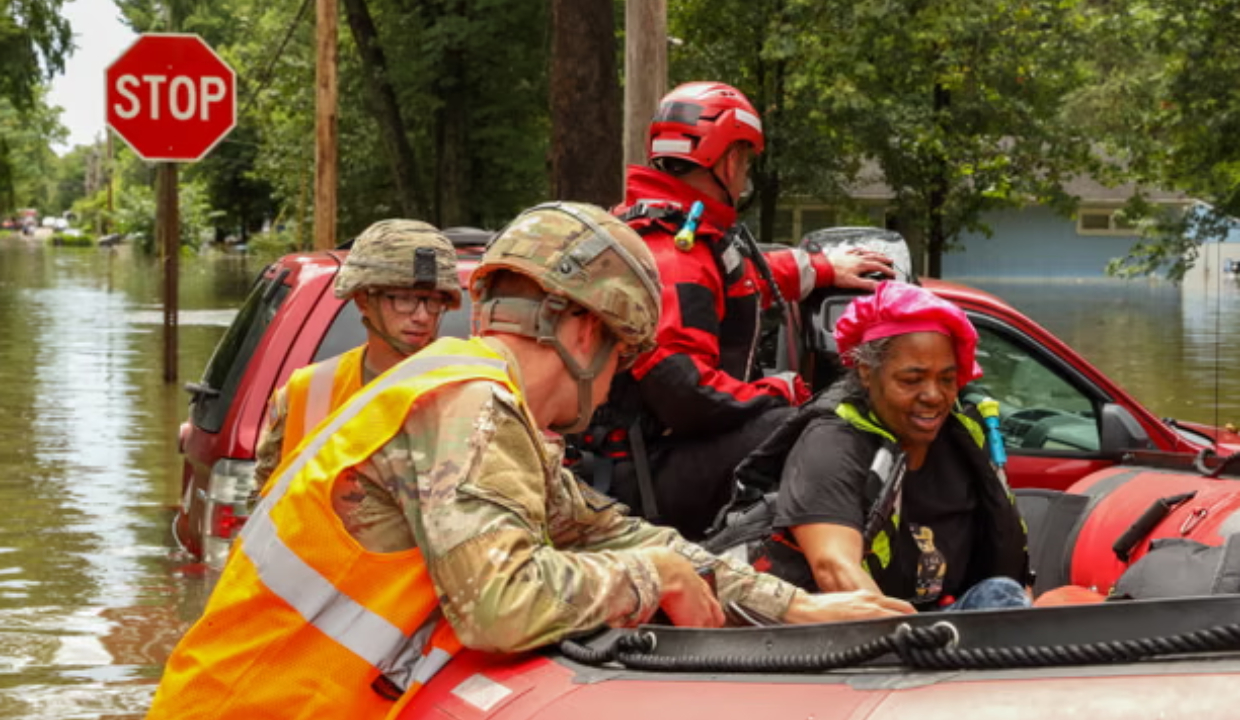 Severe storms, record flooding leave five dead in Indiana