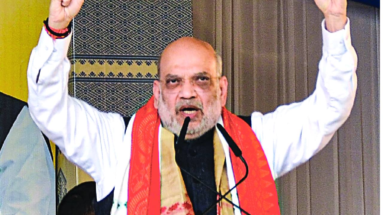 Shah rallies Assam against Congress