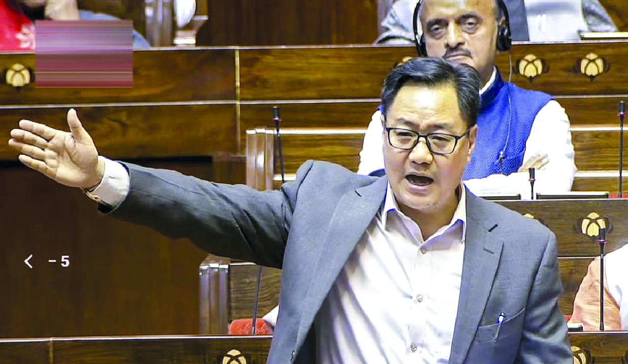 Shah to reply to debate on student protests: Rijiju