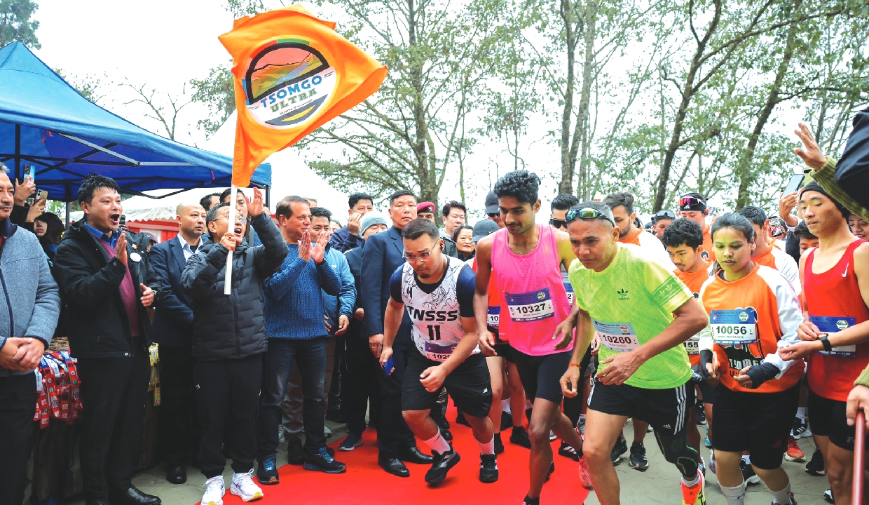 Sikkim CM flags off 5th Tsomgo Ultra Marathon