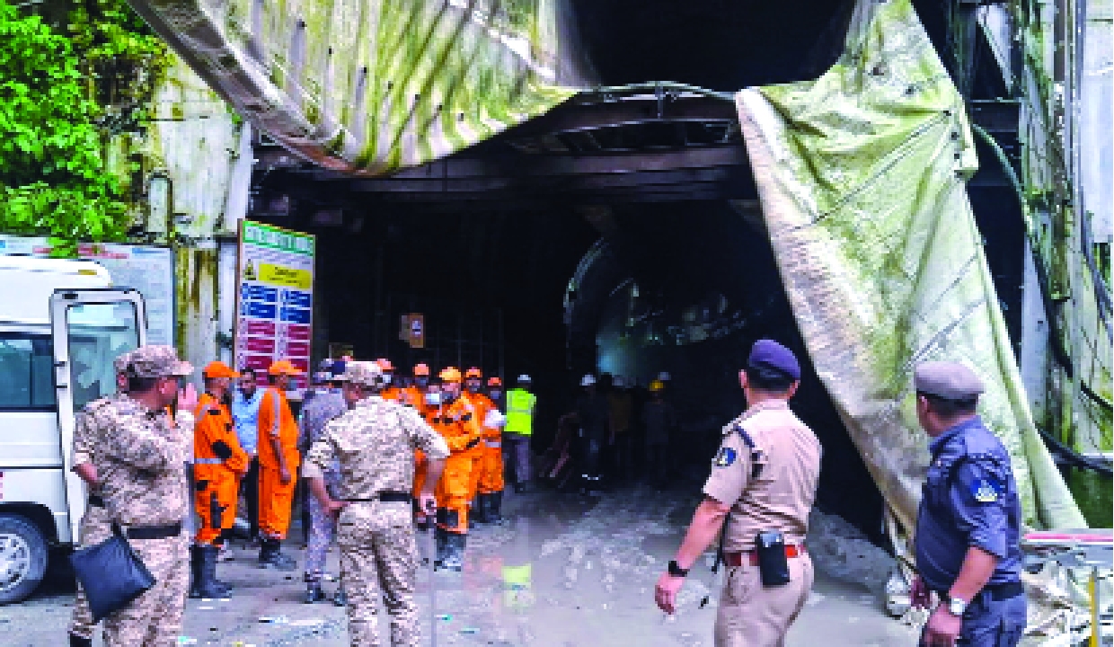 Sikkim tunnel collapse: Rescue teams retrieve bodies of all 25 workers