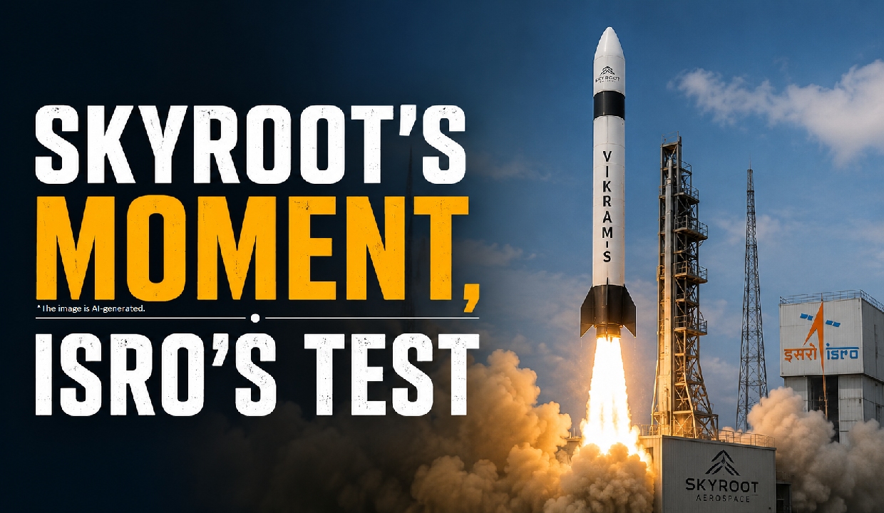 Skyroot’s moment, ISRO’s test