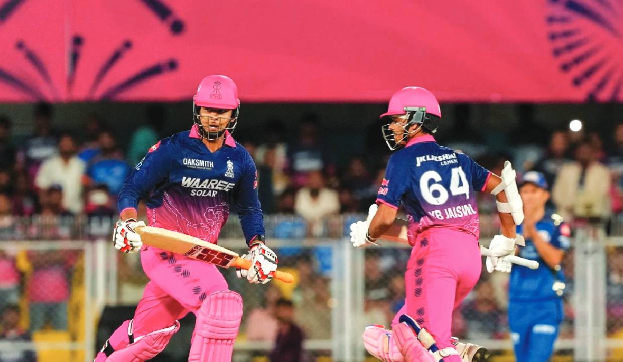 Sooryavanshi eased pressure, says Yashasvi Jaiswal