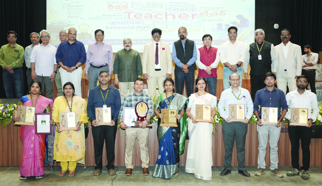SRM University-AP honours nine faculty on Teachers’ Day