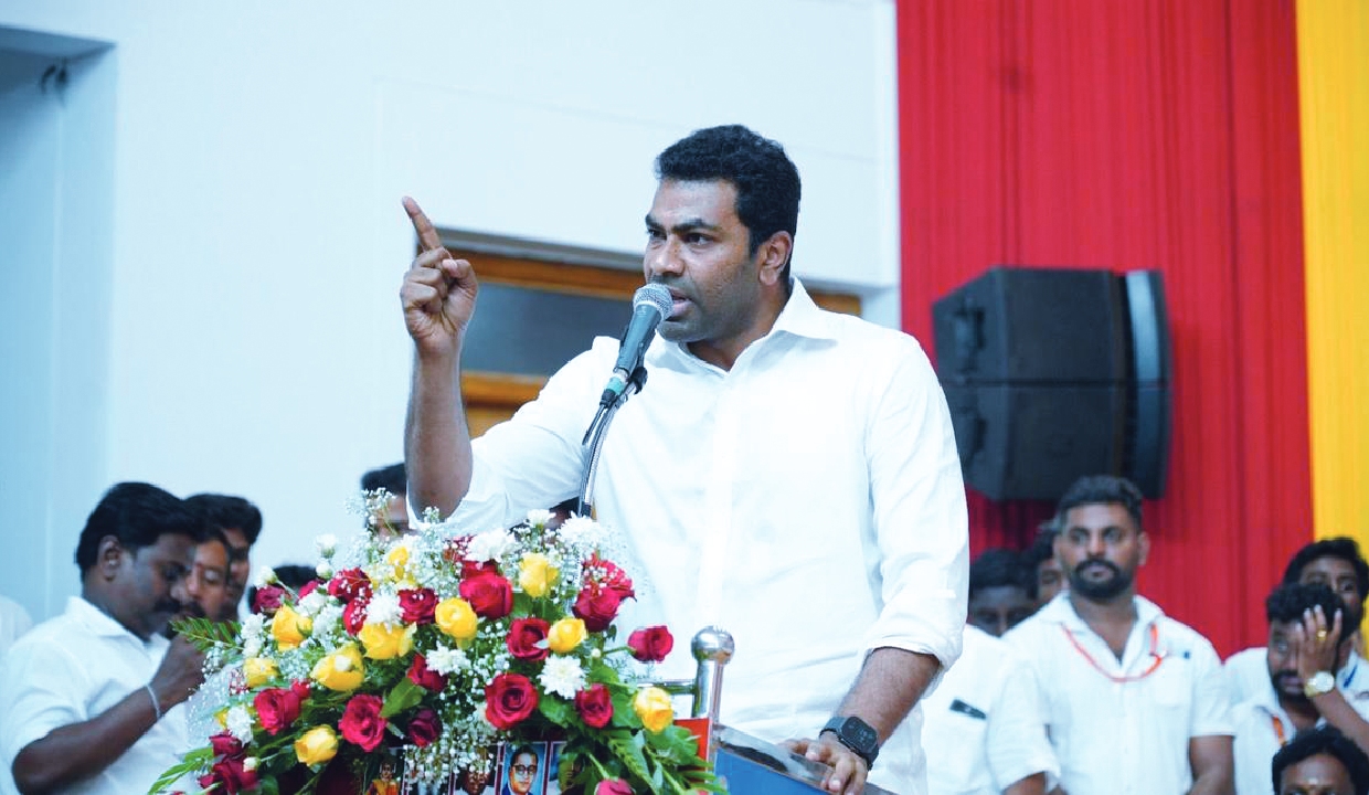 Stalin wants to clean out rivals for Udhayanidhi: Adhav Arjuna