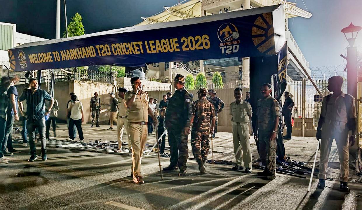 Stampede-like chaos at Jharkhand T20 league final in Ranchi, several spectators injured
