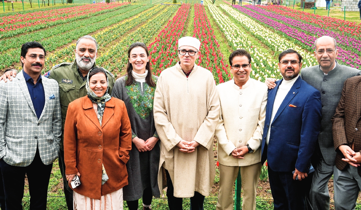 Symphony of colours: Asia’s largest Tulip Garden thrown open in Srinagar