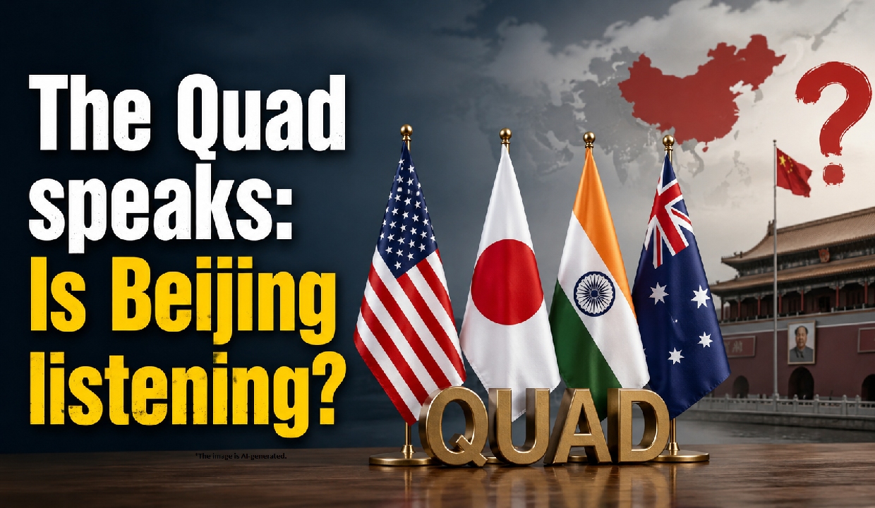 The Quad speaks: Is Beijing listening?