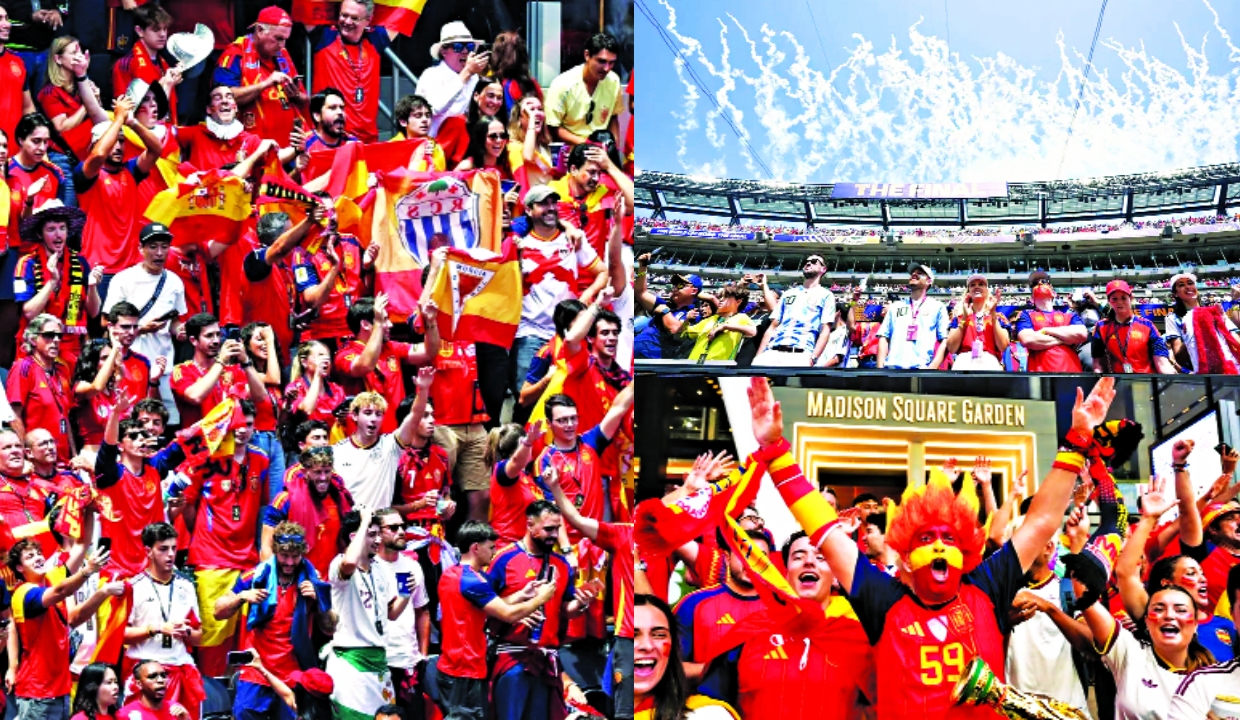 They sing, they dance, WC fans from Argentina, Spain spent cash at final