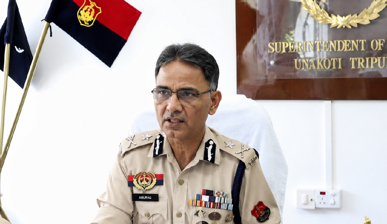 Tripura DGP Anurag Dhankar found dead at Police Headquarters in Agartala