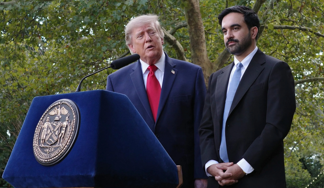 Trump visits Mamdani at Gracie Mansion, calls meeting "old home week"