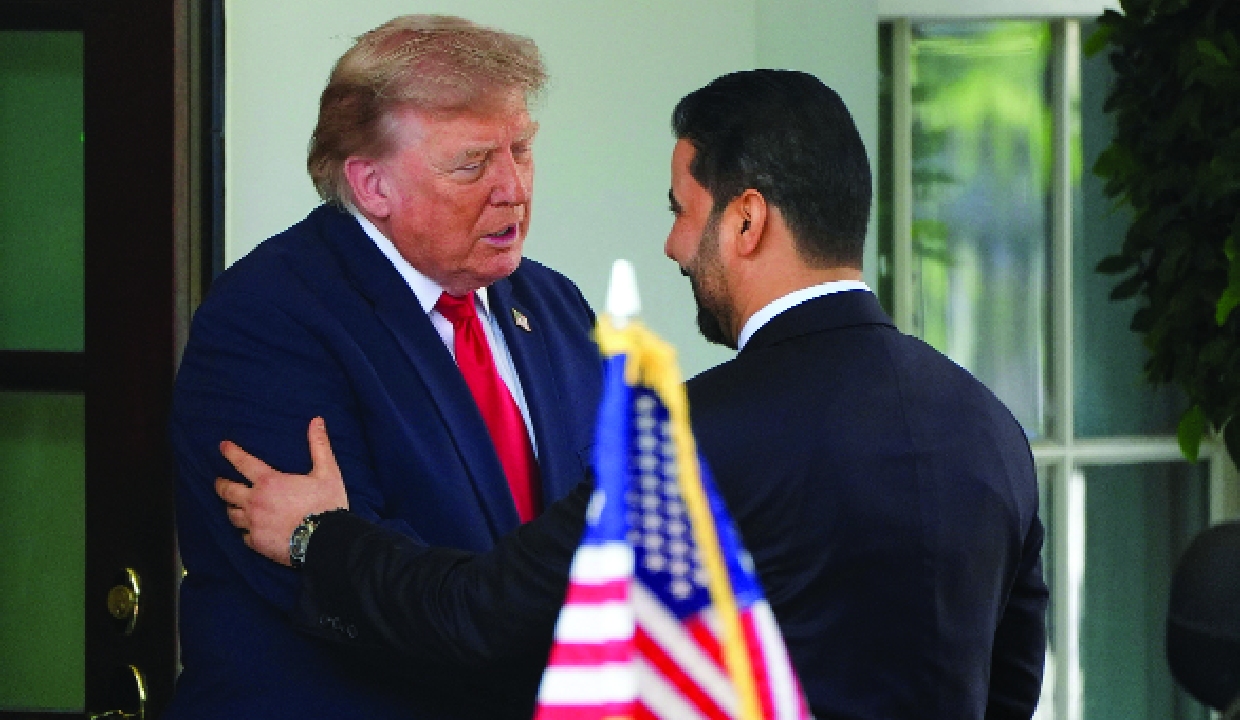 Trump welcomes new Iraqi PM to the White House