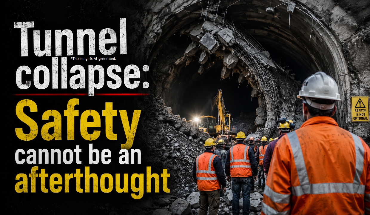 Tunnel collapse: Safety cannot be an afterthought