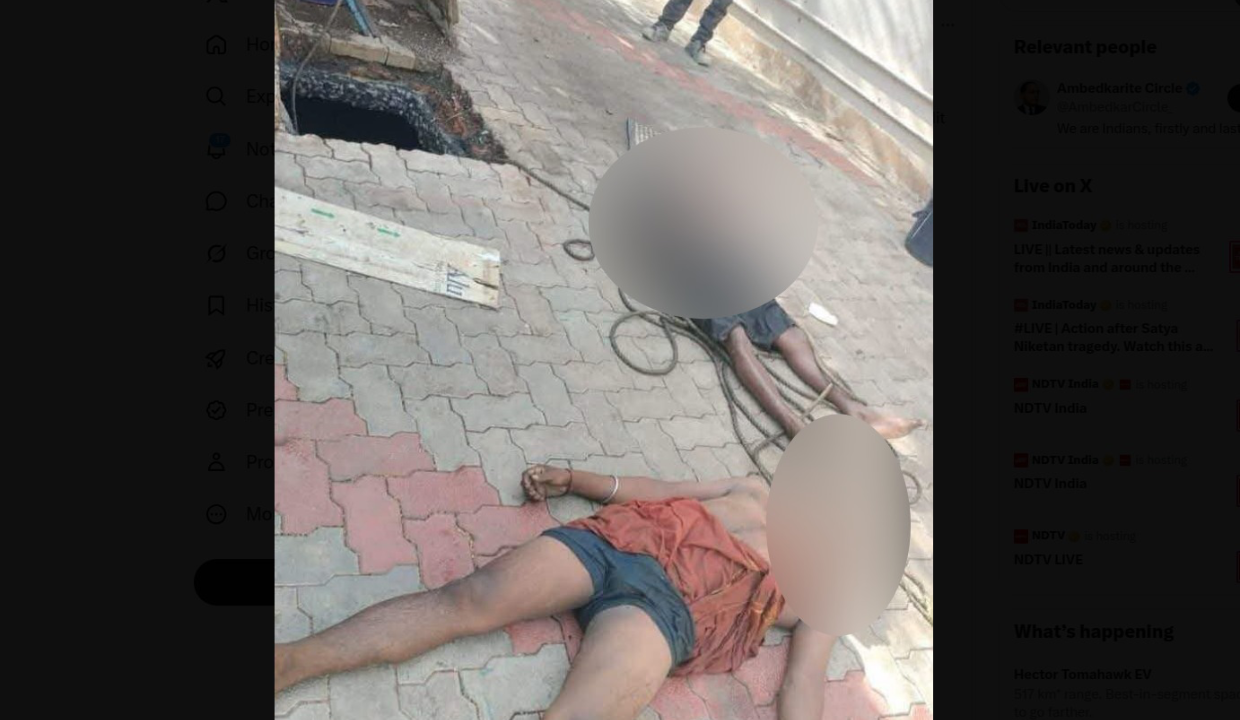 2 sanitation workers die cleaning septic tank in Tamil Nadu, DASAM seeks action