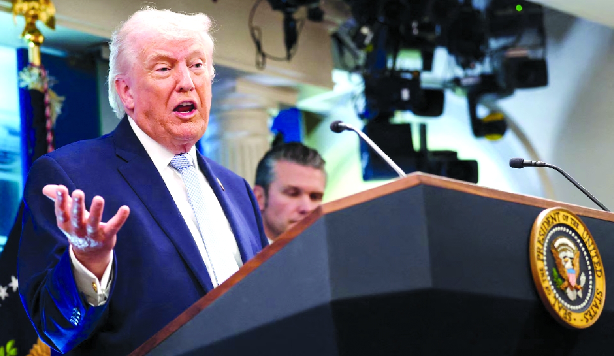 US to charge ships for Hormuz passage: Trump