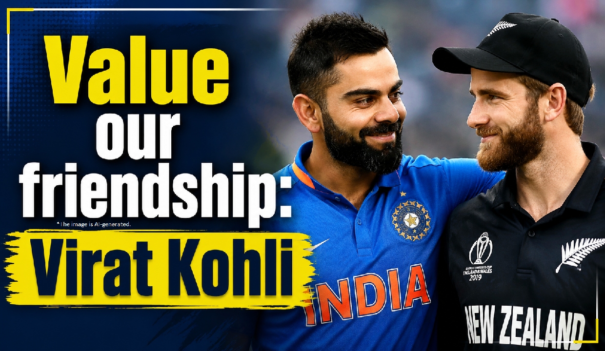 Value our friendship: Virat Kohli