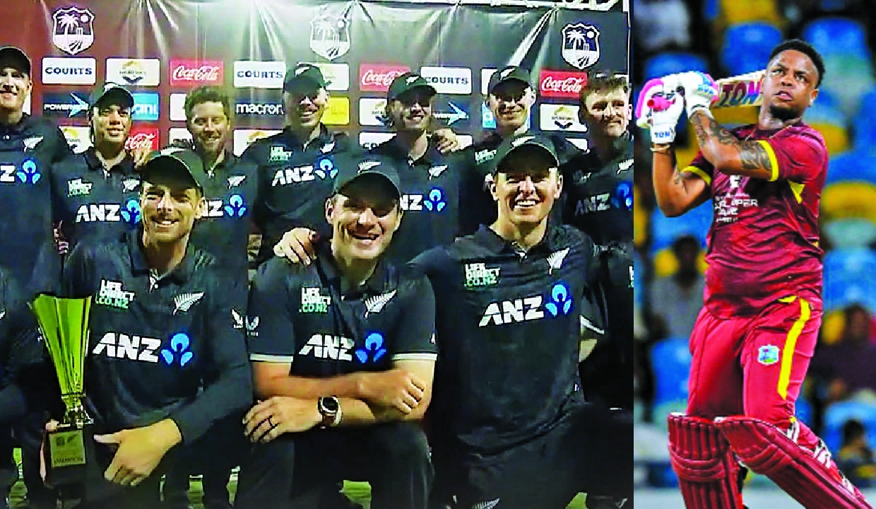 West Indies beats New Zealand by two wickets in 5th ODI