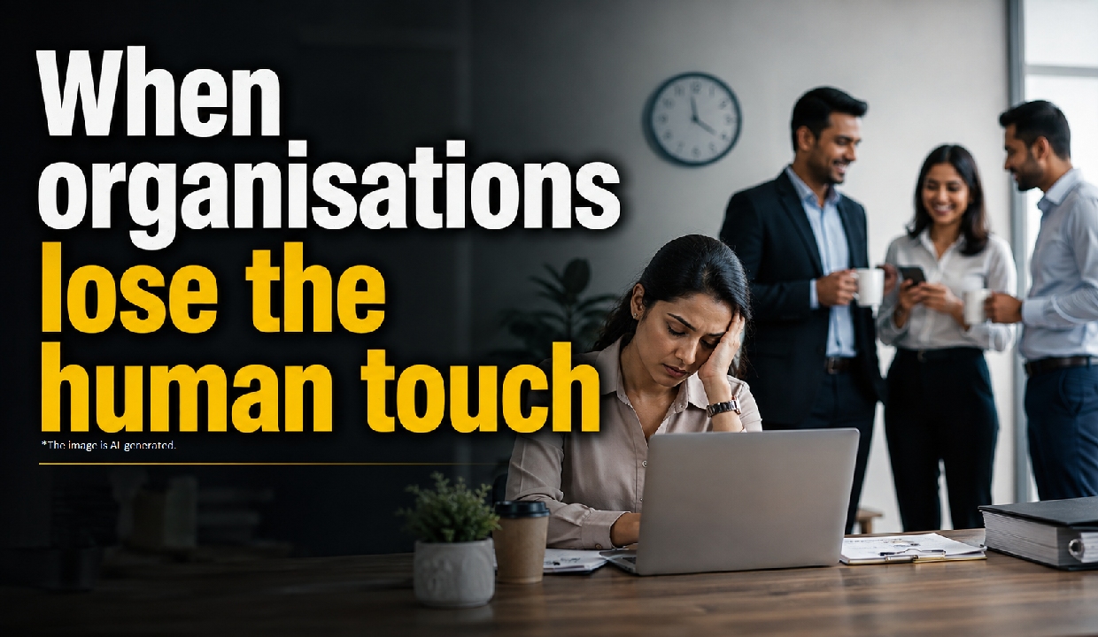 When organisations lose the human touch