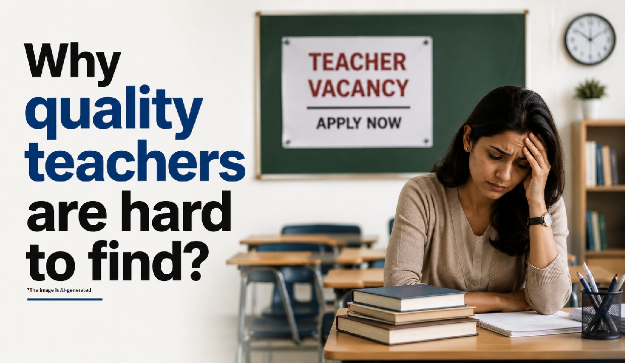 Why quality teachers are hard to find?