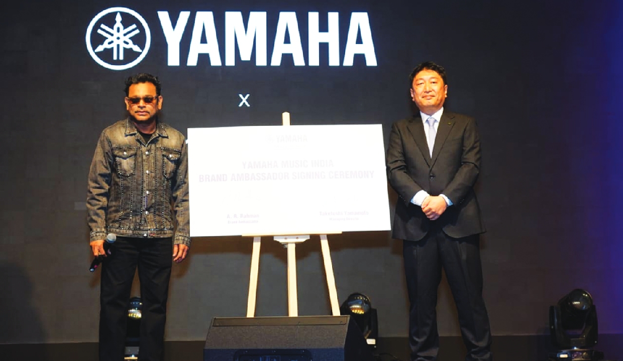 Yamaha Music India appoints AR Rahman as brand ambassador