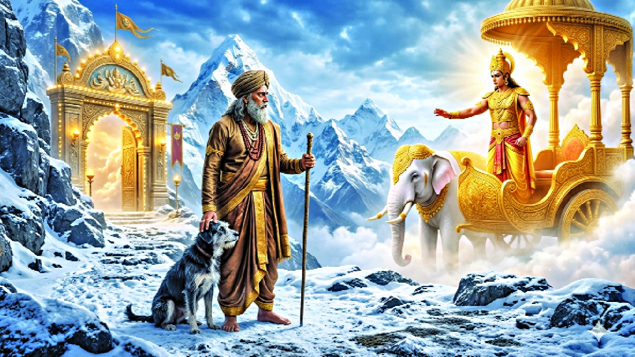 Yudhishthira’s journey to heaven