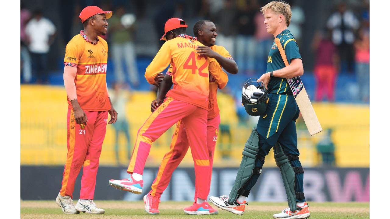 Zimbabwe upset injury-hit Australia