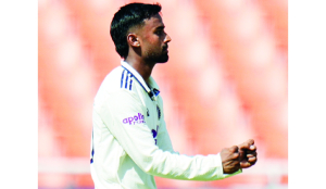 ‘We were superstitious, didn’t come to watch second day’s play’