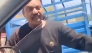 "Car Mein Bacche Hain": Indore Man Charges At Family With Stick After Car Collision Dispute