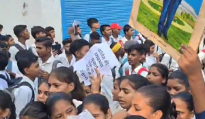'Gen Alpha': Students take to streets seeking basic amenities at UP school, officials assure action