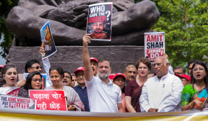 "Pellet guns, nail-studded lathis": Rahul's scathing attack demands Amit Shah quit over Youth "bloodbath"